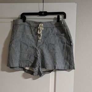 Madewell stripes shorts